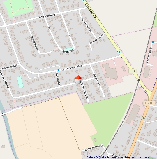 Lageplan, Klein