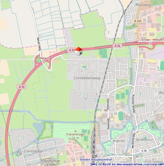 Lageplan Ort