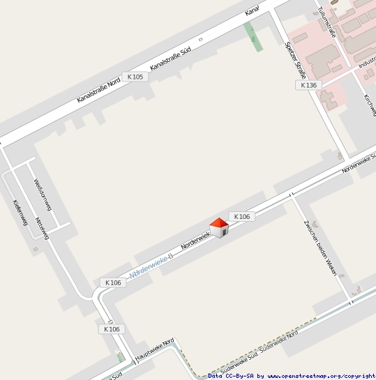 Lageplan Straße