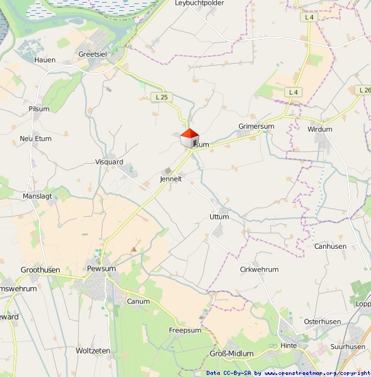 Lageplan Ort