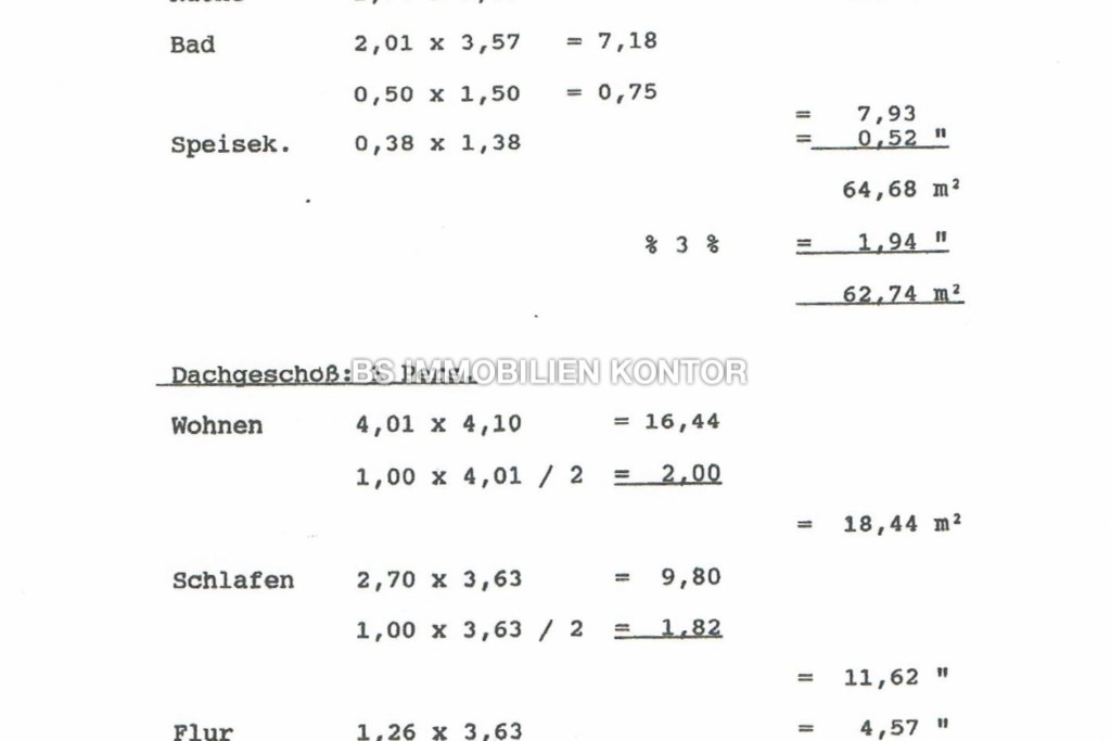 Fl.-Berechnung 2
