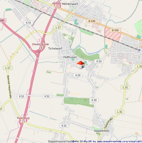 Lageplan Ort