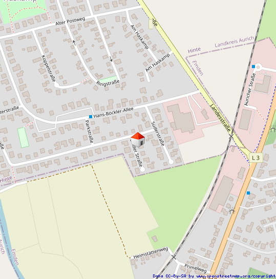 Lageplan, Klein