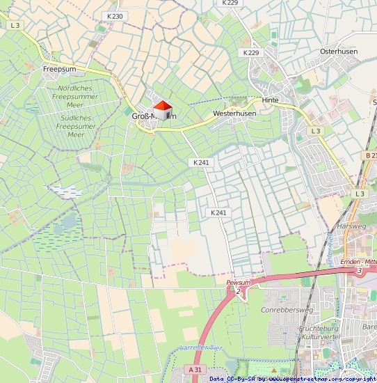 Lageplan Ort