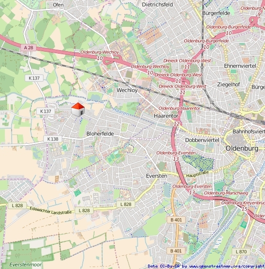 Lageplan Ort