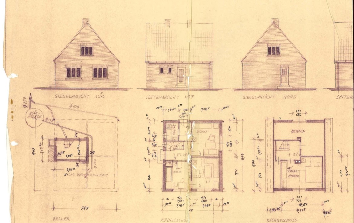 E19915100 Grundriss EG und OG