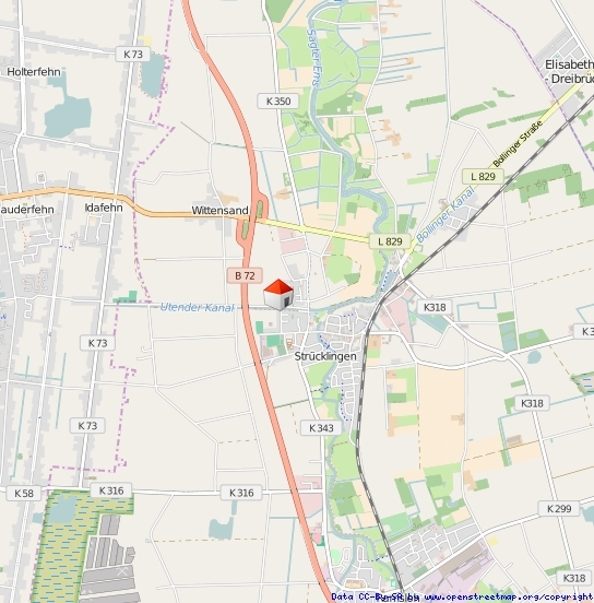 Lageplan Ort