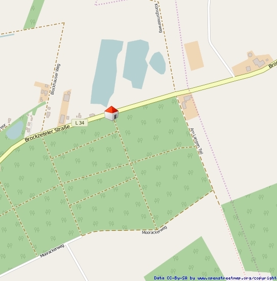 Lageplan Straße