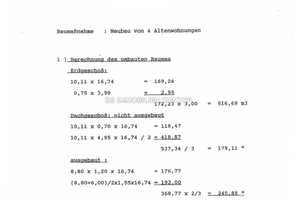 Fl.-Berechnung 1