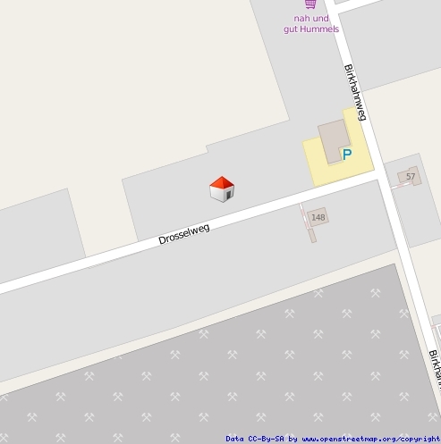 Lageplan Straße