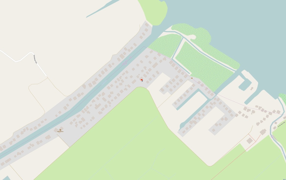 Lageplan Straße