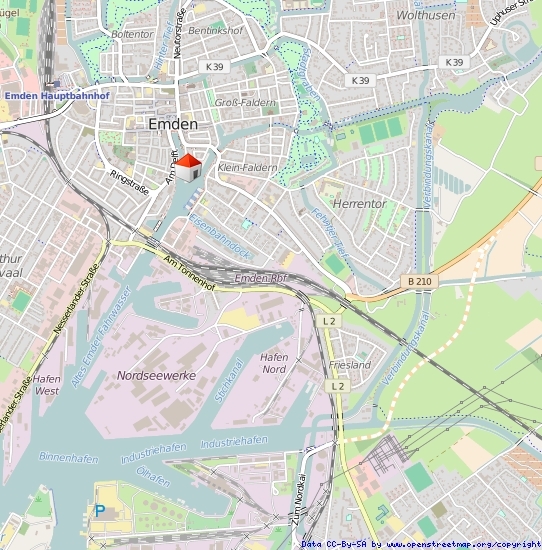 Lageplan Ort