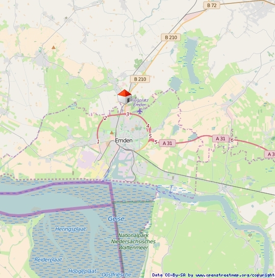 Lageplan, Groß