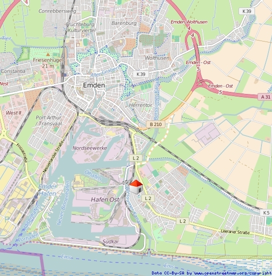 Lageplan Ort