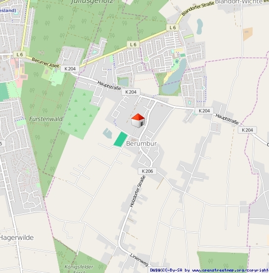 Lageplan Ort