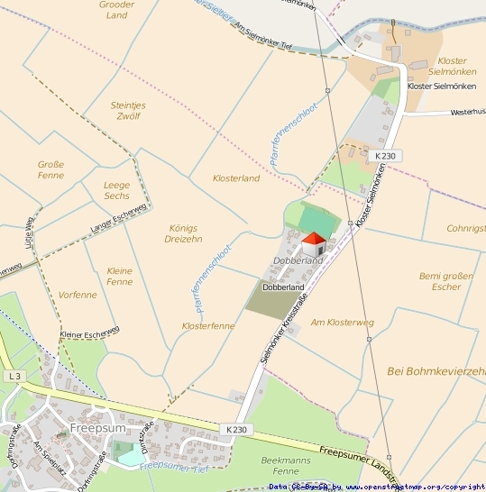 Lageplan Ort