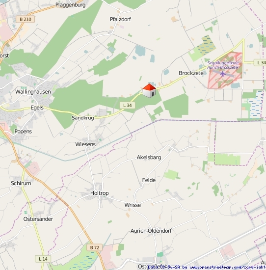 Lageplan Ort