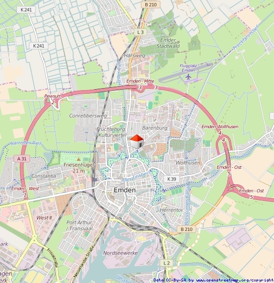 Lageplan Ort