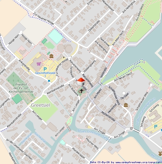 Lageplan Straße