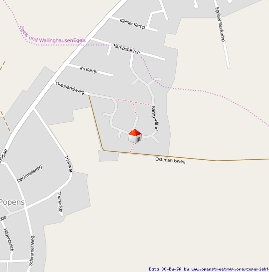 Lageplan, Klein