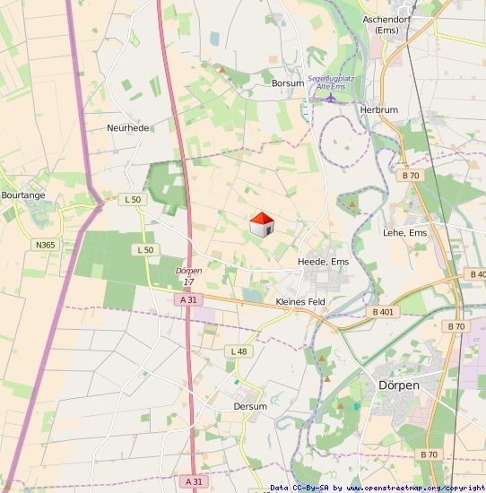 Lageplan Ort
