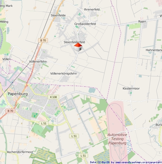 Lageplan Ort