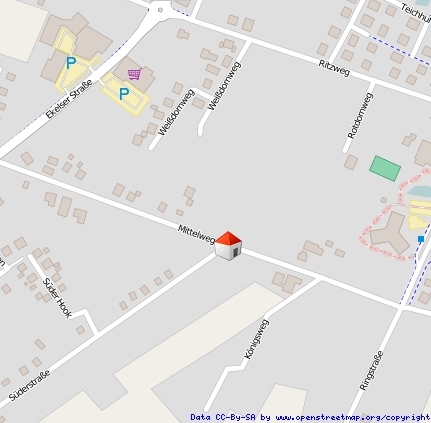Lageplan Straße