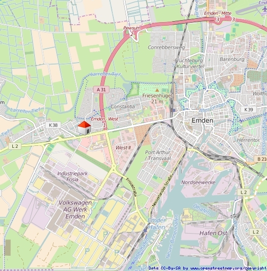 Lageplan Ort