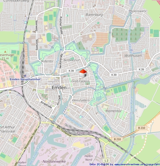 Lageplan Ort