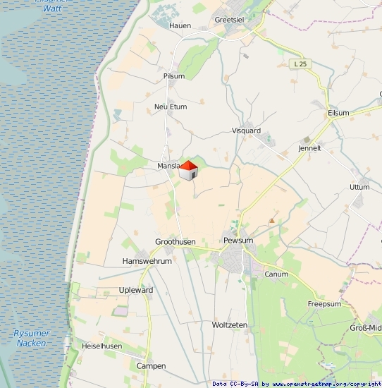 Lageplan Ort