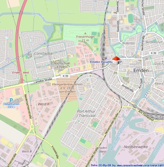Lageplan Ort