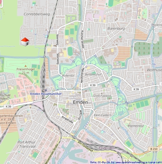 Lageplan Ort