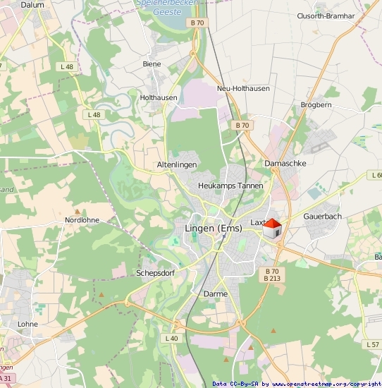 Lageplan Ort